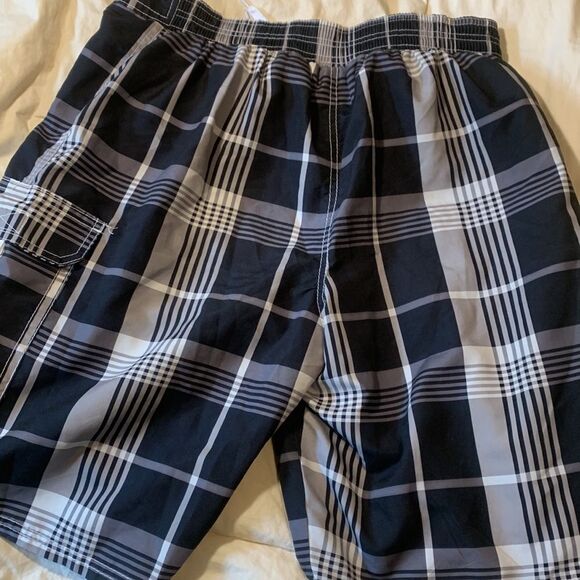 BERMUDA shorts by CARL BANKS, official NHL , large with liner - Picture 6 of 10